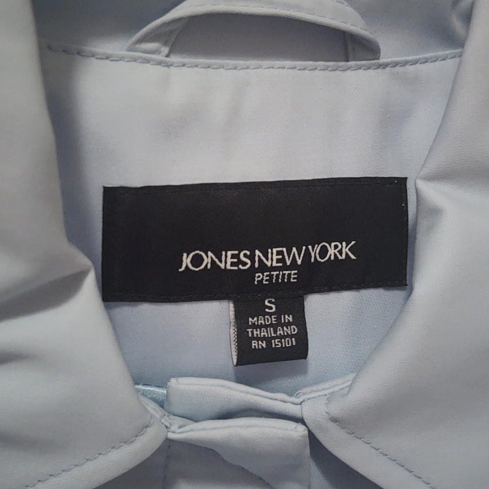 Jones New York | Women's Lightweight Button Coat | Petite Small - Picture 10 of 10